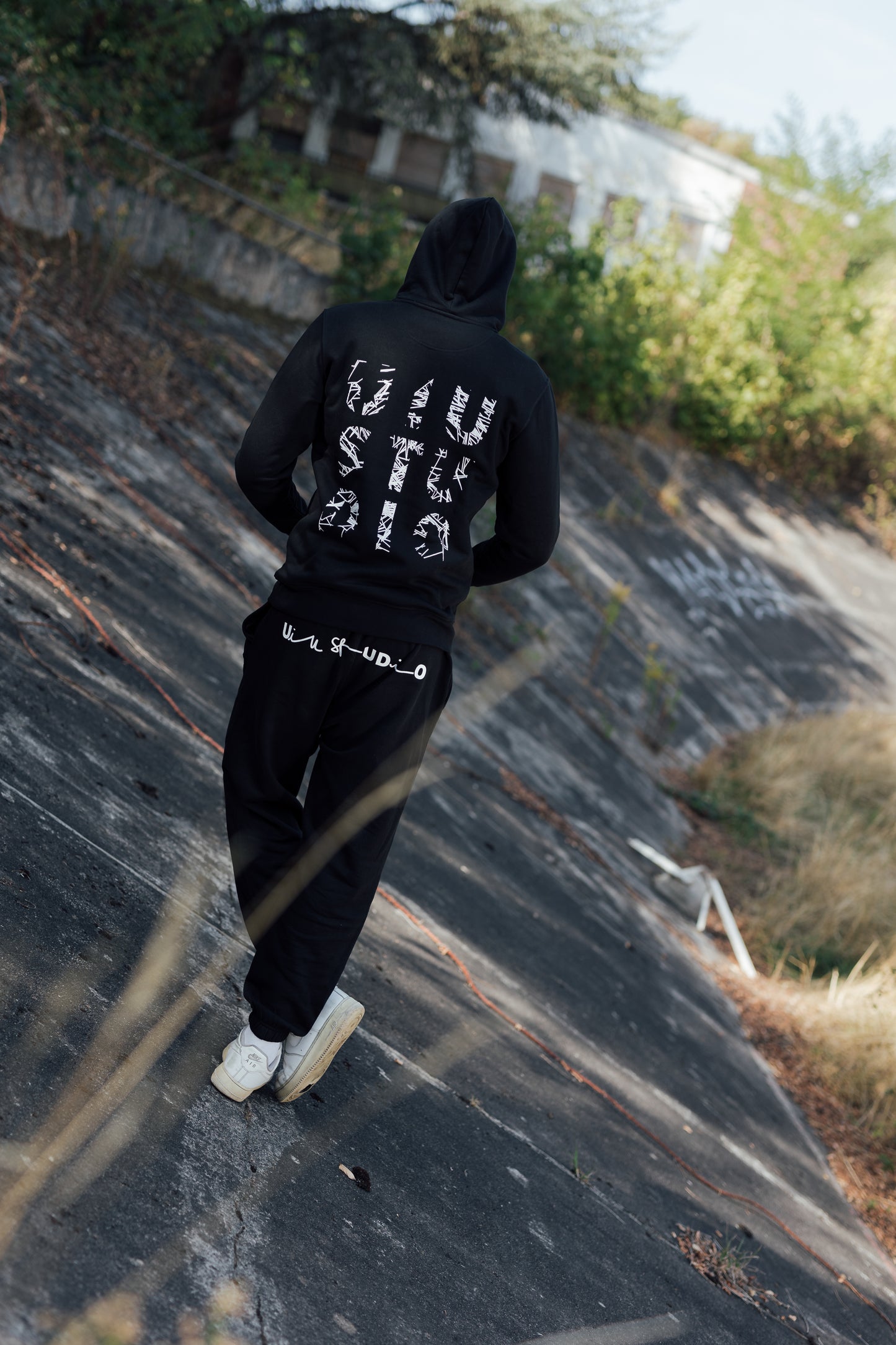 „Splitter“ Hoodie mit Zipper