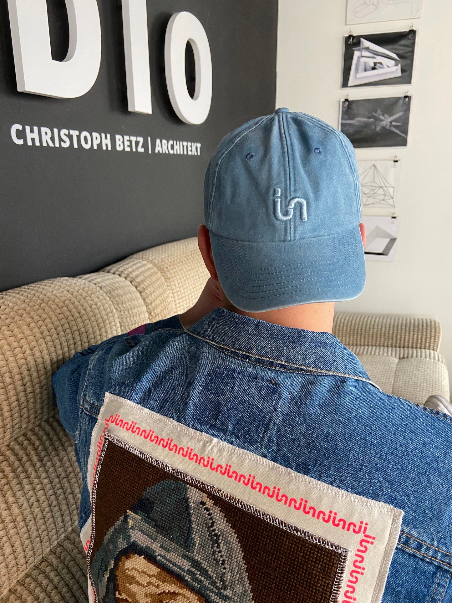 Baseballcap „New Logo“ im Vintage Stil