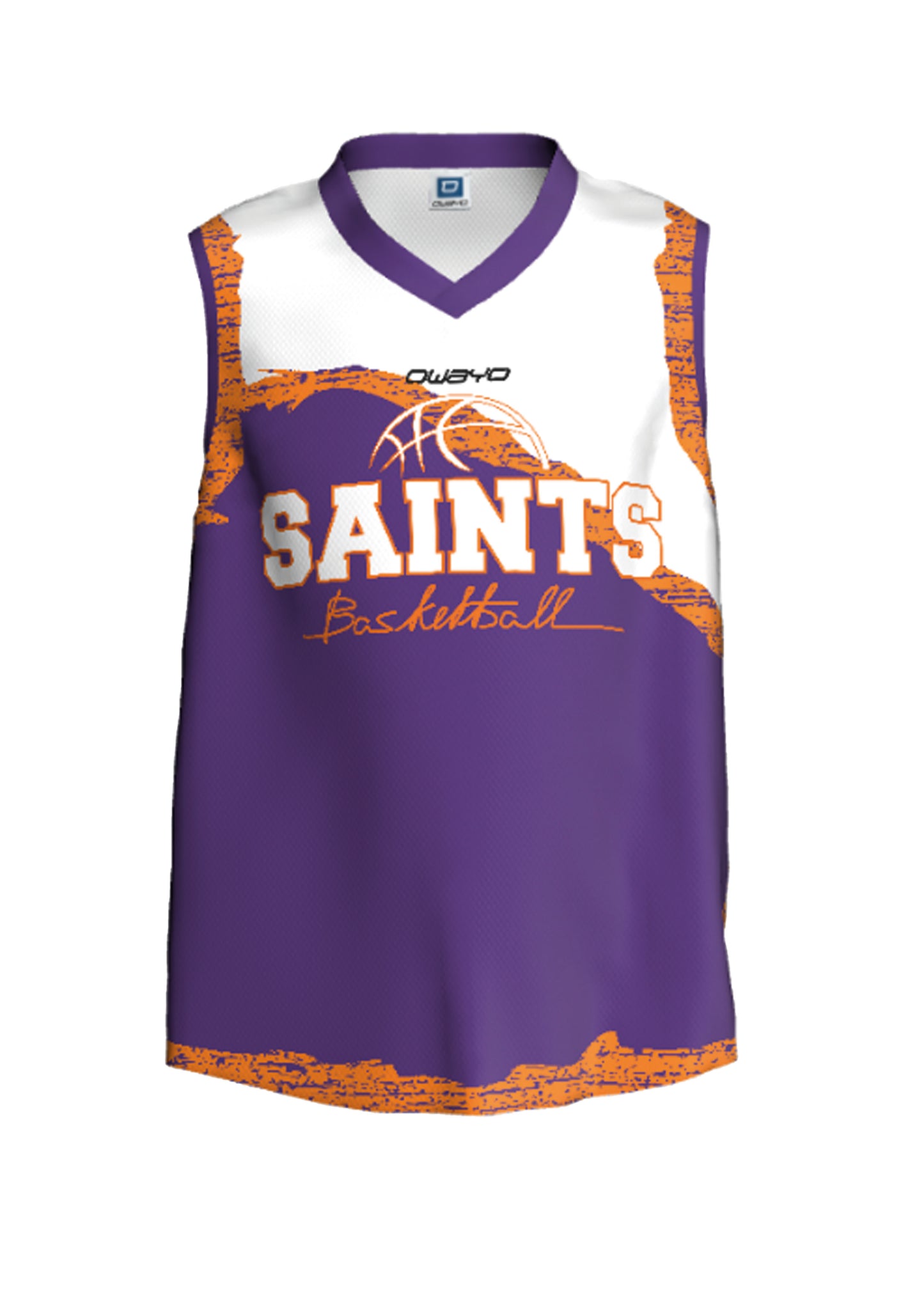 SAINTS Kinder Basketball Dry Top - Lieferzeit 4-6 Wochen